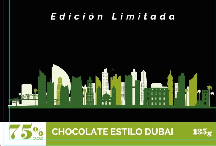 Chocolat style Dubaï 75 % cacao · 135 g