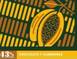 Chocolat et amandes 43 % cacao